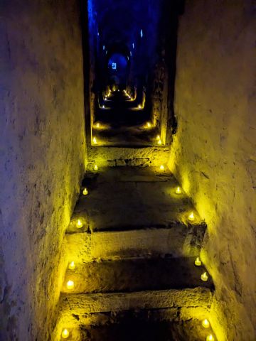 14h Kerzen im Wasserschlösschen